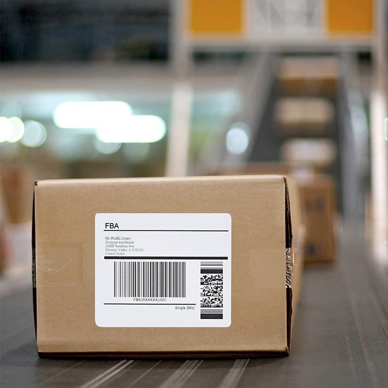 9527 برودكت 9527 منتج 6 حتى 3-1/3 × 4 ملصقات لاصقة ملصقات عنوان الشحن لطابعة الليزر/النافثة للحبر، 500 ورقة، إجمالي 3000 ملصق - Image 2